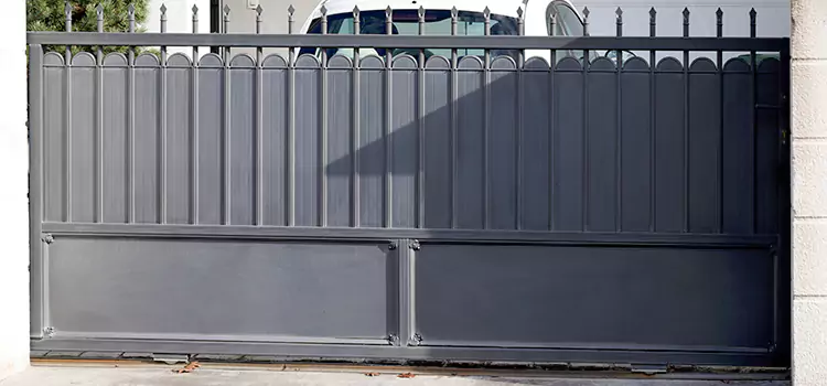 Metal Driveway Gate Installation Wheaton