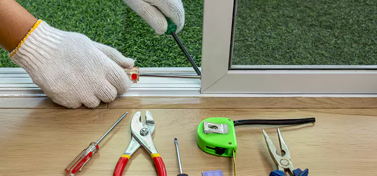 Sliding Door Track Replacement in Wheaton, IL